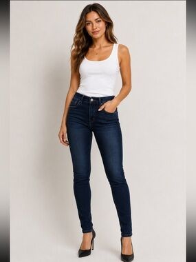 Current/Elliott The Stiletto Black Skinny Jeans Size 29 Made in USA